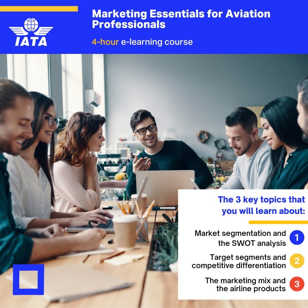 Marketing Essentials for Aviation Professionals (e-learning)