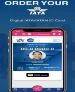 digital iata id card